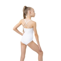 Купальник для гимнастики и танцев Grace Dance, р. 36, цвет белый