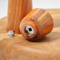 Мельница для специй Magistro Wooden, 5&times;16,5 см, керамический механизм, цвет коричневый