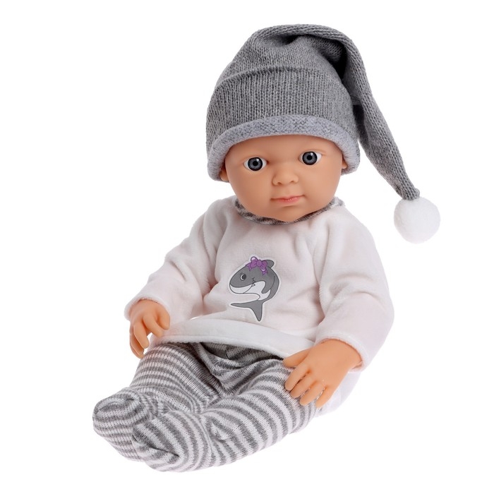 Пупс &laquo;Сашенька&raquo; в костюмчике, с аксессуарами, высота 32 см