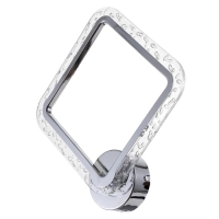 Бра 1834/1SL LED 24Вт 4000К серебро 32,5х5,5х33 см