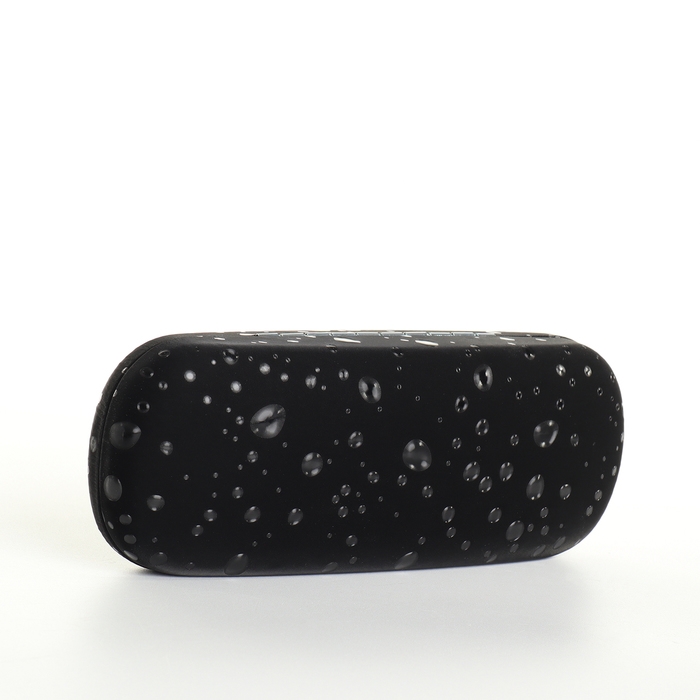 Футляр для очков на хлопушке, длина 16 см, цвет чёрный Футляр для очков на хлопушке, длина 16 см, цвет чёрный