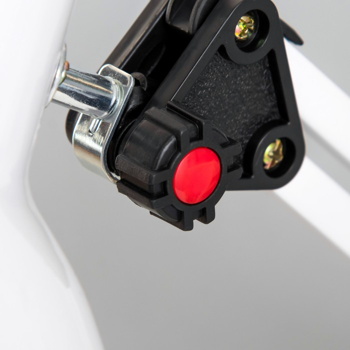 Лампа настольная Е27, h=55 см, шарнирная, на зажиме (220В) белая RISALUX