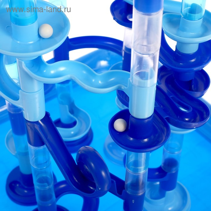 Конструктор марблс &laquo;Водный аттракцион&raquo;, 93 детали, с бассейном