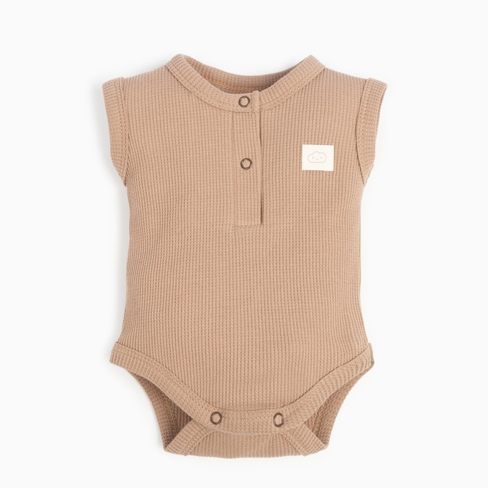 Боди Крошка Я BASIC LINE, рост 86-92 см, бежевый