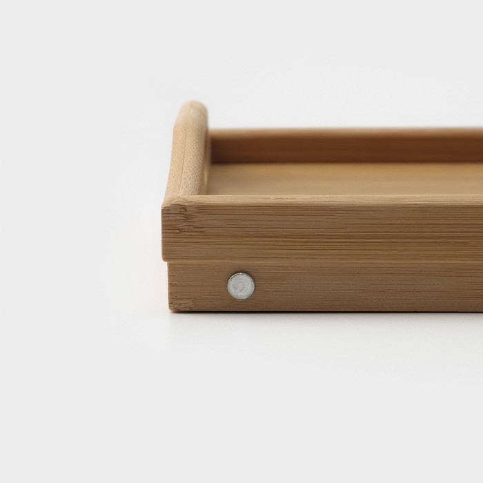 Поднос для завтрака с ножками Доляна &laquo;Забота&raquo;, 50&times;30&times;25 см