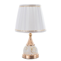 Лампа настольная с подсветкой 58087/1 1х40Вт Е27 золото 20х20х36 см RISALUX