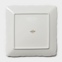 Тарелка фарфоровая пирожковая Magistro Kingdom, 21&times;2,1 см