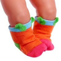 Аксессуары для кукол «Зайчик», носки, бутылочки, соска Аксессуары для кукол «Зайчик», носки, бутылочки, соска