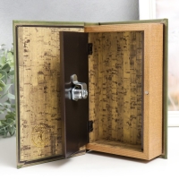 Сейф-книга дерево кожзам "Джонатан Свифт. Путешествия Гулливера" 21х13х5 см Сейф-книга дерево кожзам "Джонатан Свифт. Путешествия Гулливера" 21х13х5 см