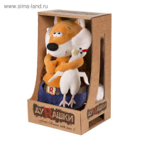 Мягкая игрушка «Ловкий Лис и Курица», 24 см Мягкая игрушка «Ловкий Лис и Курица», 24 см