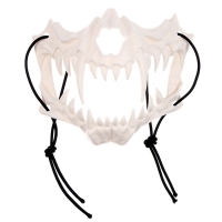 Маска «Челюсть» цвет белый Маска «Челюсть» цвет белый