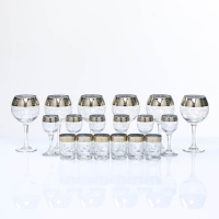 Мини-бар "Барокко" барная стойка, 6 фужеров/рюмок/стопок