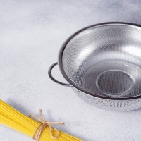 Дуршлаг из нержавеющей стали &laquo;Марко&raquo;, d=22 см, две ручки, цвет хромированный