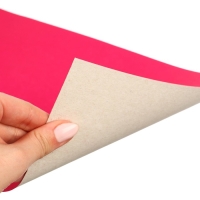 Картон цветной, А4, 8 листов, 8 цветов, немелованный, односторонний, в папке, 220 г/м&sup2;, Минни Маус и Единорог