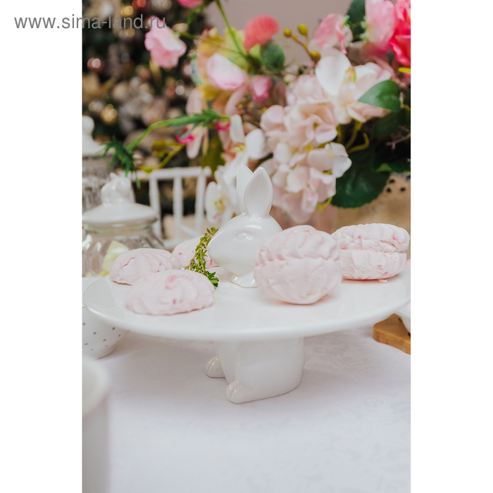 Блюдо керамическое для пирожных «Кролл», 26×27,5 см Блюдо керамическое для пирожных «Кролл», 26×27,5 см