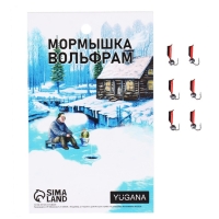 Мормышка Столбик чёрный, красное брюшко + шар гранен серебро, вес 0.45 г Мормышка Столбик чёрный, красное брюшко + шар гранен серебро, вес 0.45 г