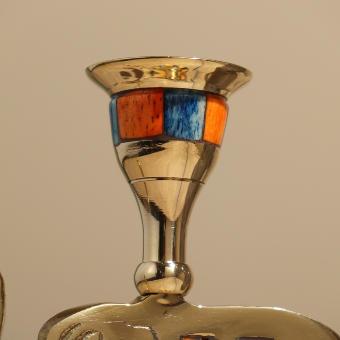 Подсвечник Подсвечник "Слон" 15 см, латунь