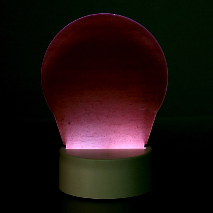 Набор для творчества &laquo;Новогодний ночник&raquo;, 5 трафаретов, с маркером