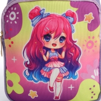 Сумка детская для девочки через плечо "Девочка куколка" Сумка детская для девочки через плечо "Девочка куколка"