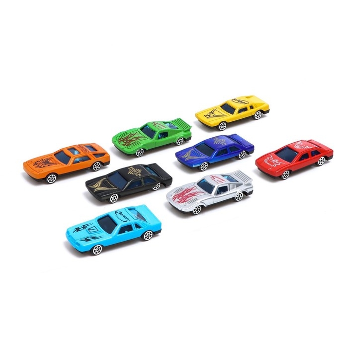 Набор «Супергонщик», 8 машинок, 1:64 Набор «Супергонщик», 8 машинок, 1:64