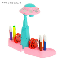 Проектор «Учимся рисовать», со слайдерами и фломастерами Проектор «Учимся рисовать», со слайдерами и фломастерами