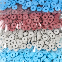 Бусины для творчества PVC "Скалы у моря" 5 цветов х 10 гр 0,6 см