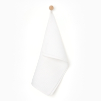 Полотенце Этель 50х60+/- 3 см, цв.белый 100% хл, вафля 240 г/м2 Полотенце Этель 50х60+/- 3 см, цв.белый 100% хл, вафля 240 г/м2