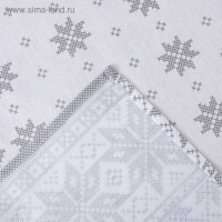 Скатерть "Сканди стиль" 220х146 см, 100% хлопок, 164 г/м2