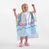 Полотенце-пончо детский LoveLife "Единорог" 60х120 см, 100% пэ, 225 г/м2 Полотенце-пончо детский LoveLife "Единорог" 60х120 см, 100% пэ, 225 г/м2