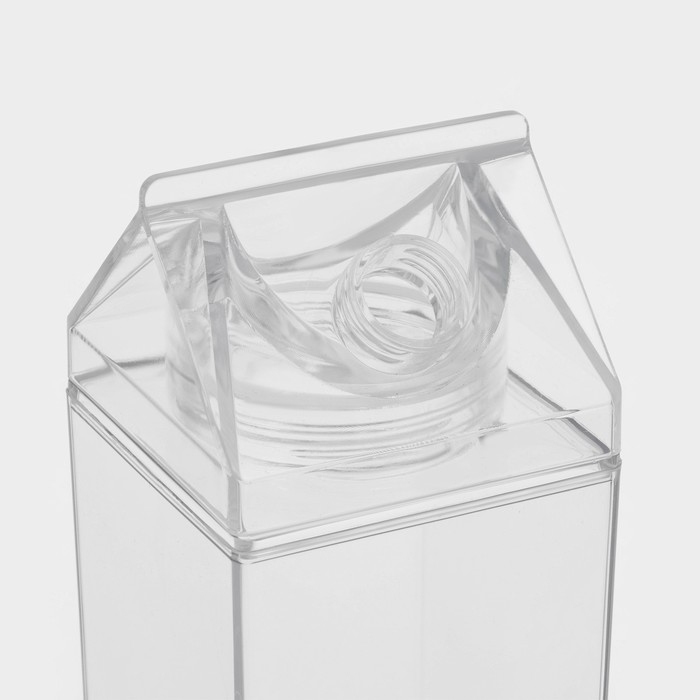 Кувшин для напитков Доляна, 1 л, 8&times;26 см, полистирол, цвет прозрачный