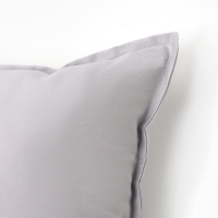Подушка Этель, 45х45+1 см, светло-серый, 100% хлопок Подушка Этель, 45х45+1 см, светло-серый, 100% хлопок