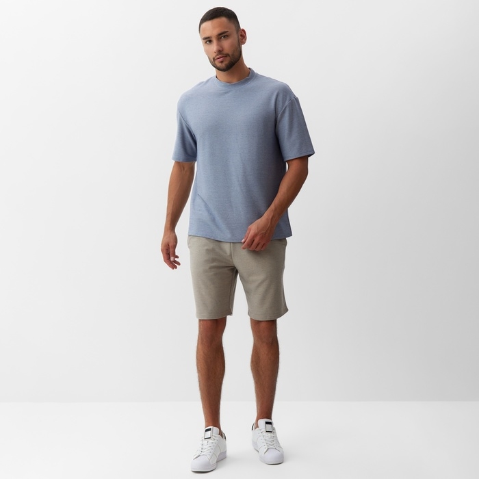 Футболка мужская  MINAKU REGULAR: цвет голубой, размер 54