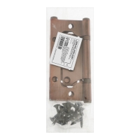 Петля-бабочка ТУНДРА, 100х70х1.3 мм, универсальная, без врезки, цвет медь, 2 шт Петля-бабочка ТУНДРА, 100х70х1.3 мм, универсальная, без врезки, цвет медь, 2 шт