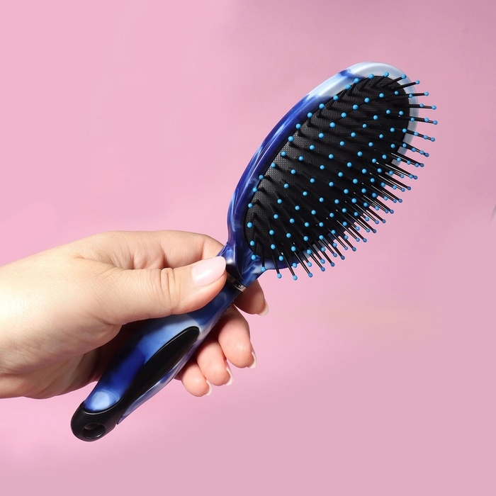 Расчёска массажная, 7 × 24 см, рисунок МИКС Расчёска массажная, 7 × 24 см, рисунок МИКС