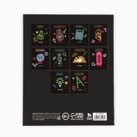 Предметная тетрадь А5, 48 л на скрепке &laquo;Неон. Химия&raquo; Софт тач лам, 3D лак