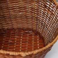 Корзина для пикника  с крышкой , 42х28 Н27/46 см