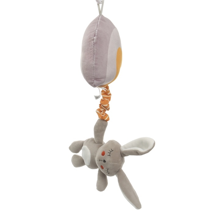 Подвеска музыкальная &laquo;Зайка Бонни&raquo;, с пищалкой, на кроватку, коляску, Крошка Я