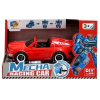 Конструктор винтовой &laquo;Кабриолет&raquo;, 2 в 1 робот-машина