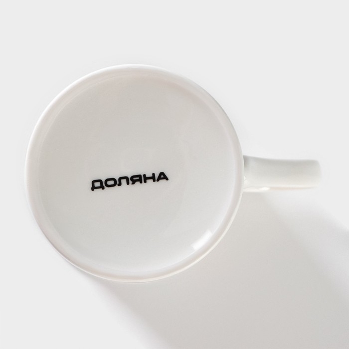 Кружка фарфоровая Доляна «Одуванчики», 300 мл Кружка фарфоровая Доляна «Одуванчики», 300 мл