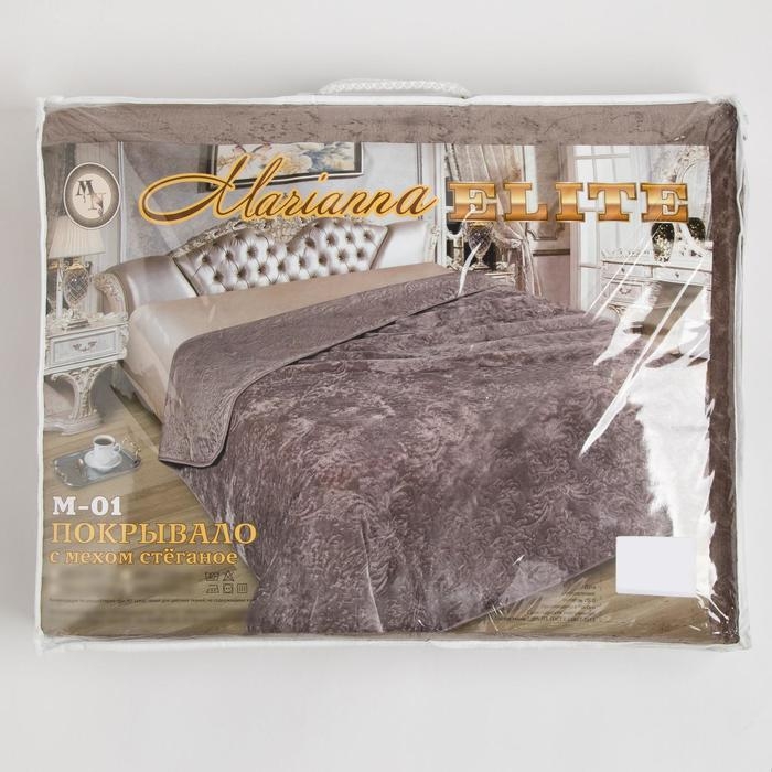 Покрывало &laquo;ELITE&raquo; с мехом 250х225 см