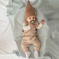 Комбинезон вязаный Крошка Я "Basic" рост 86-92 см, цвет бежевый