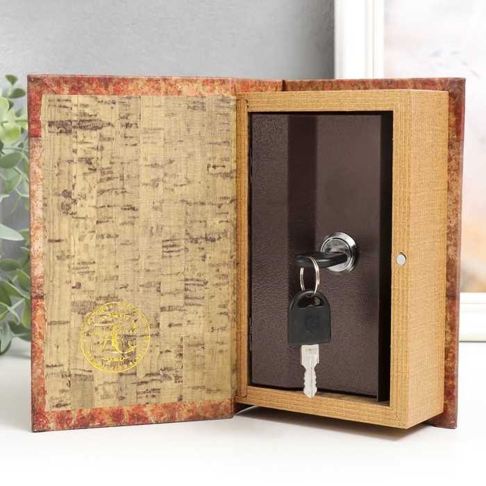 Сейф-книга дерево кожзам Сейф-книга дерево кожзам "Виктор Гюго. Отверженные" 17х11х5 см