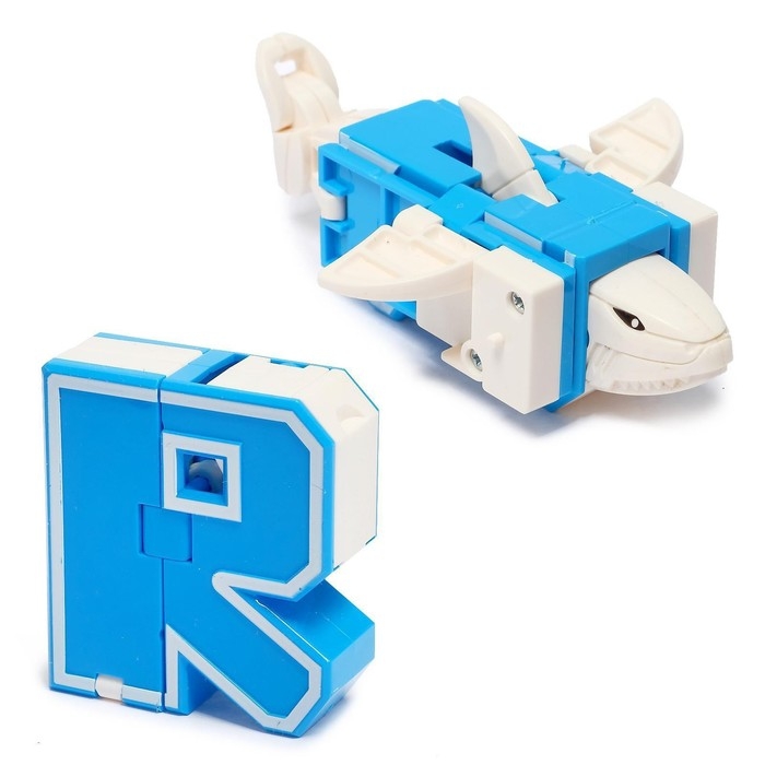 Робот &laquo;Дино-буква&raquo;, трансформируется в динозавра, МИКС