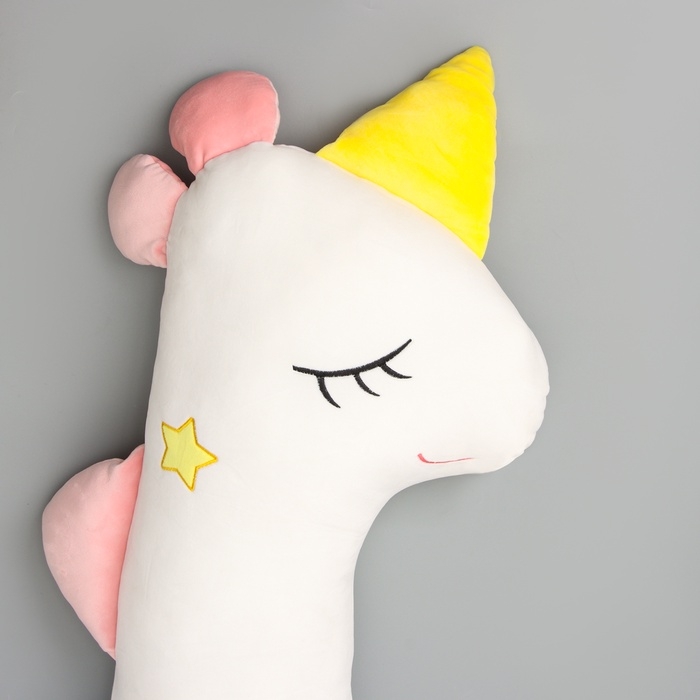 Шкурка мягкой игрушки «Единорог», 140 см, цвет белый, без набивки Шкурка мягкой игрушки «Единорог», 140 см, цвет белый, без набивки