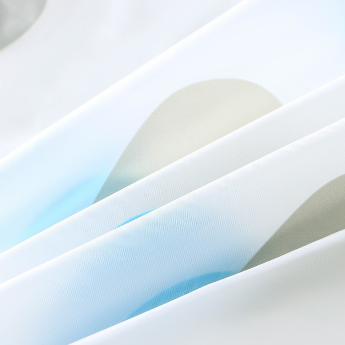 Штора для ванной Доляна &laquo;Капли&raquo;, 180&times;180 см, EVA