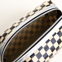 Косметичка на молнии, цвет чёрный/бежевый Косметичка на молнии, цвет чёрный/бежевый