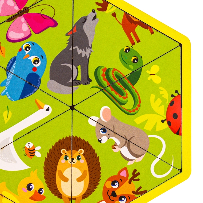 Головоломка «Запоминаем животных», пасьянс Головоломка «Запоминаем животных», пасьянс