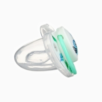 Соска - пустышка ортодонтическая «Птички», +6 мес., цвет зеленый Соска - пустышка ортодонтическая «Птички», +6 мес., цвет зеленый