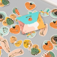 Наклейки для творчества "Абстракция" тиснение золото набор 48 шт 9х7х0,8 см Наклейки для творчества "Абстракция" тиснение золото набор 48 шт 9х7х0,8 см