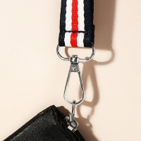 Ручка-петля для сумки, стропа, 20 × 2,5 см, цвет синий/белый/красный Ручка-петля для сумки, стропа, 20 × 2,5 см, цвет синий/белый/красный